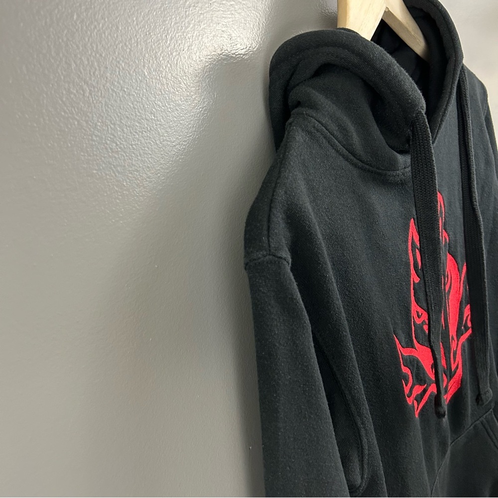 Calgary Flames Blasty Embroidered Sweater Hoodie Size Small - Picture 9 of 13
